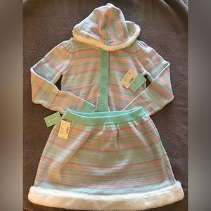 NWT Gymboree Knitted Sweater& Skirt Set